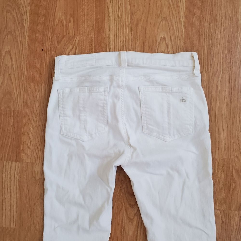 Rag & Bone Triple Zip White Skinny Jeans Size 27 - Picture 7 of 14